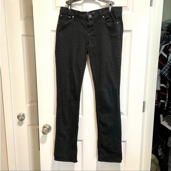 R U Blue Denim - RU Blue Skinny Jean Black Size 29